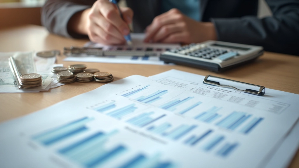 Портфель инвестиций с акциями и облигациями на бумаге