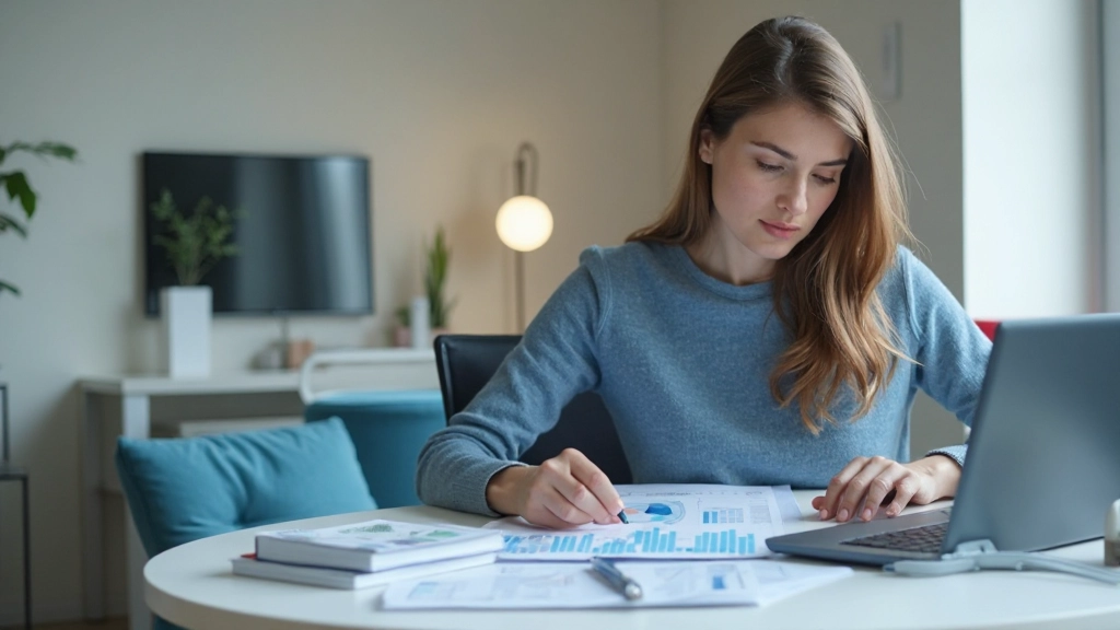 Интерфейс приложения для управления личными финансами с графиками расходов и бюджета